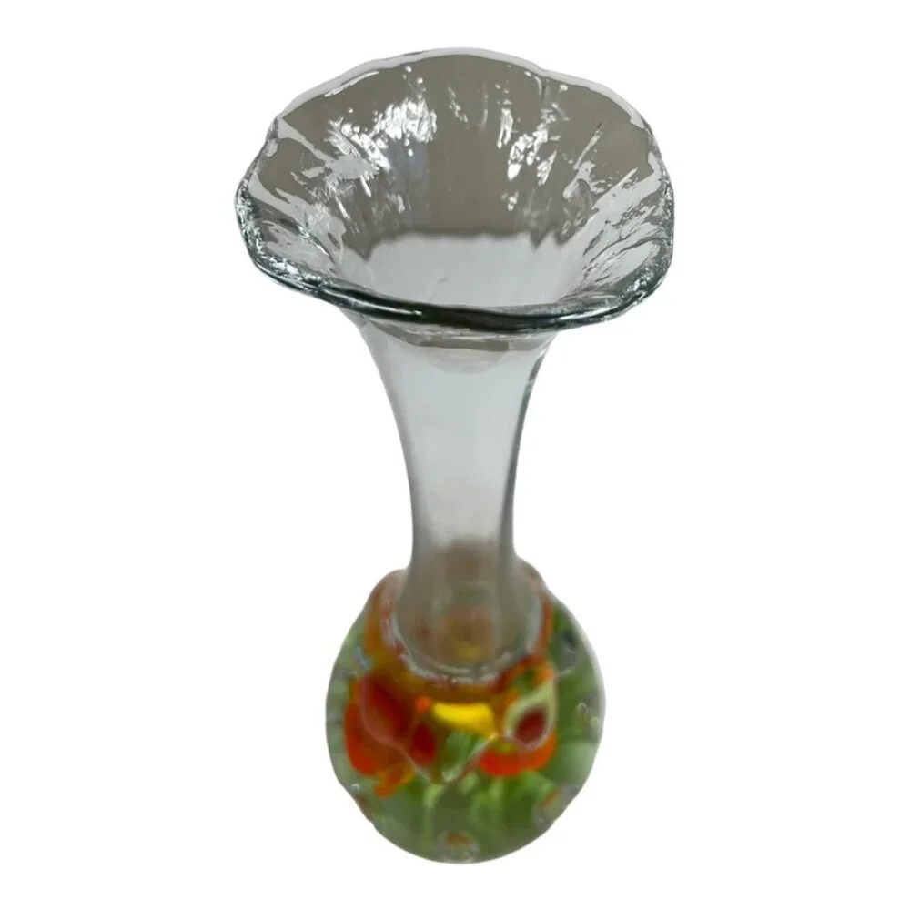 Blown Glass‎ Flower Vase